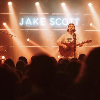 CUSTOM NEON® concert stage sign @jakescottmusic