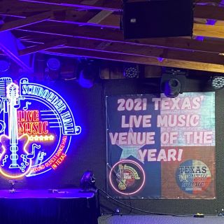 Custom Neon® colorful music hall logo @schroederhall