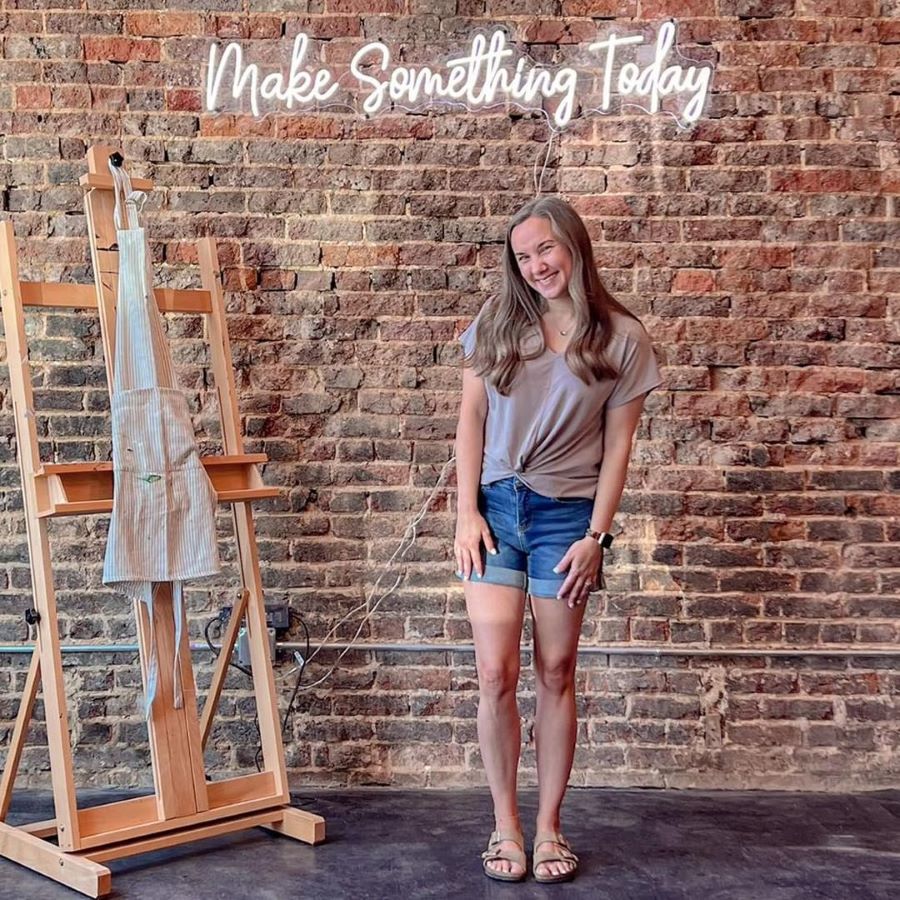 White Custom Neon® motivational sign @thats_so_art_