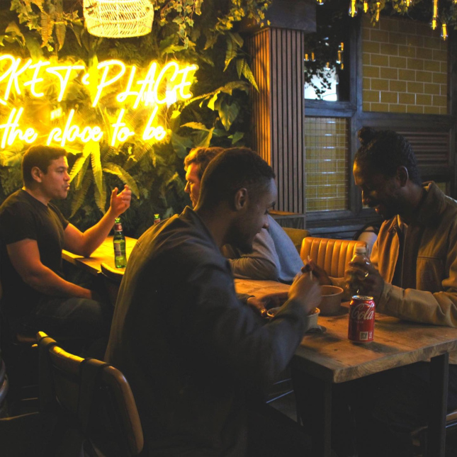 Custom Neon® Signs at Market Place UK @mktplce.uk