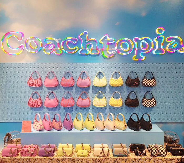 Custom Neon™ colourful LED neon logo sign custom made for @coachtopia @coach