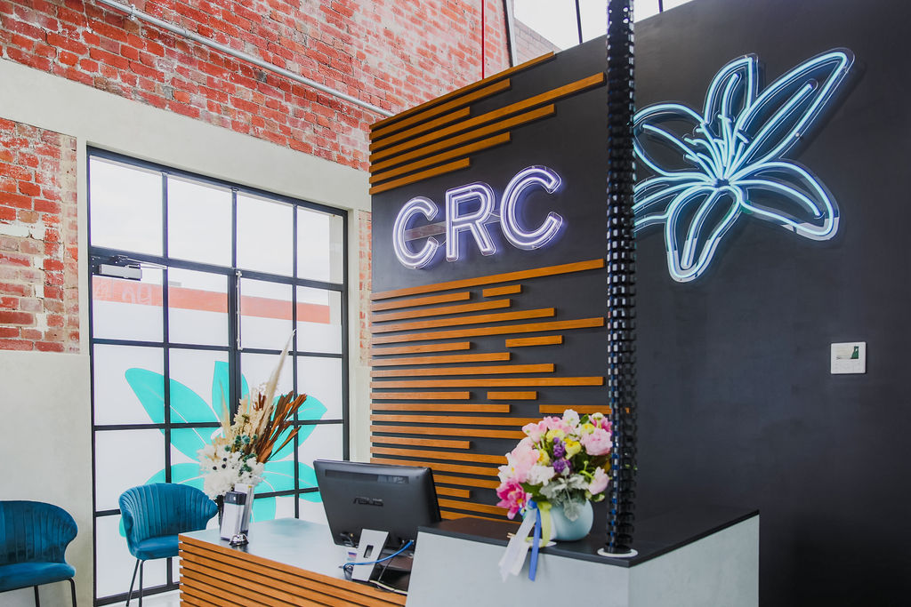 Custom Neon® logo and brand art @cosmeticrefinementclinic