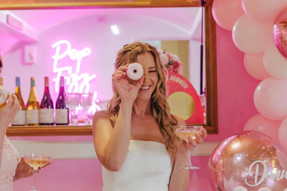 Pop fizz clink pink Custom Neon® sign @miss__fizz