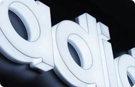 Fully Illuminated 3D Acrylic