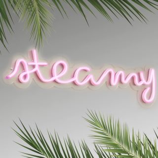 Custom Neon® Steamy sign as seen in Love Island Australia season 4