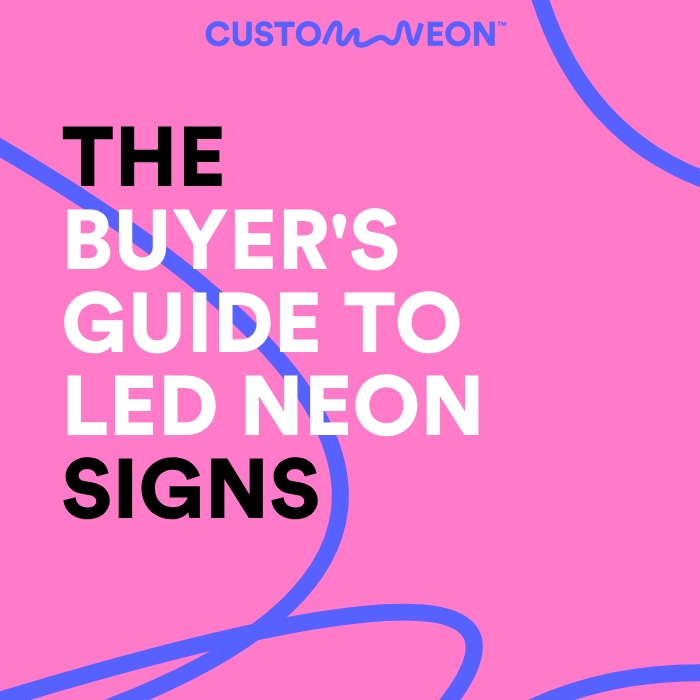 Buyers guide to LED neon signs