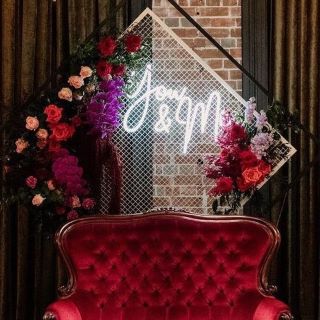 Custom Neon® You & Me sign @tothewallhire